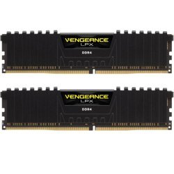 Модуль памяти для компьютера DDR4 32GB (2x16GB) 3200 MHz Vengeance LPX Black Corsair (CMK32GX4M2E3200C16)