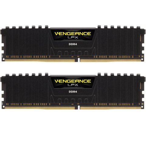 Модуль памяти для компьютера DDR4 32GB (2x16GB) 3200 MHz Vengeance LPX Black Corsair (CMK32GX4M2E3200C16) - Нулевой остаток (Feed)  - Нулевой остаток (Feed) 