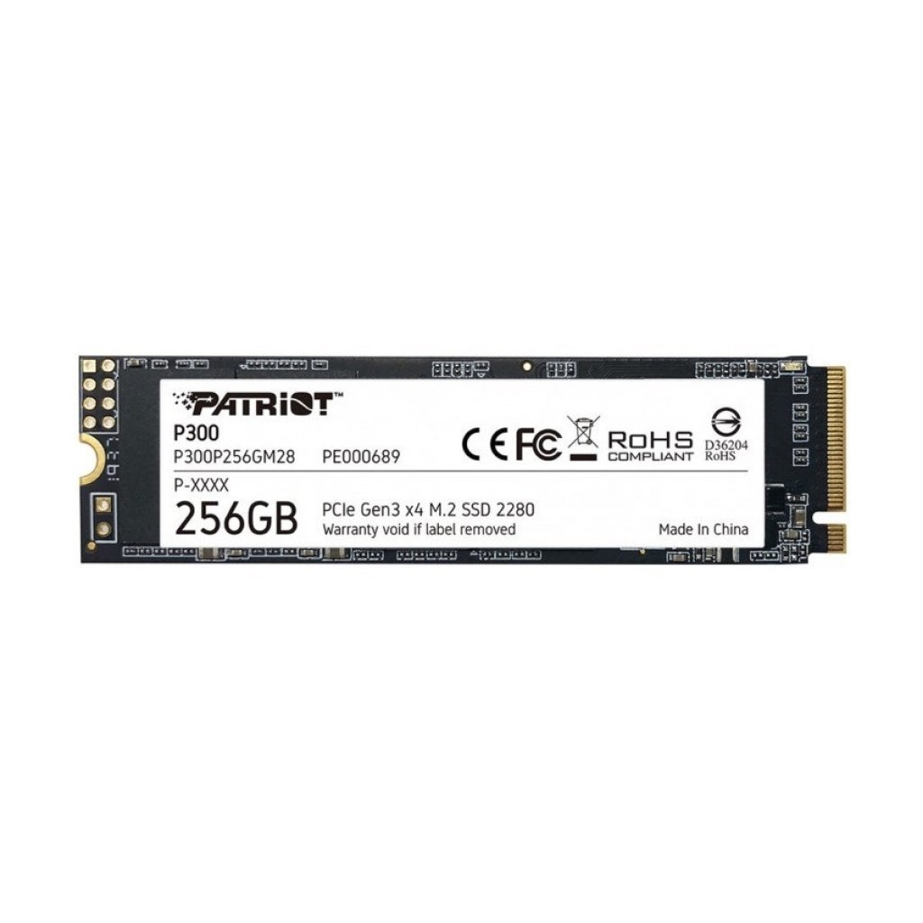 Накопитель SSD M.2 2280 256GB Patriot (P300P256GM28)