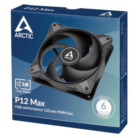 Кулер для корпуса Arctic P12 MAX (ACFAN00280A) - Нулевой остаток (Feed)  - Нулевой остаток (Feed)