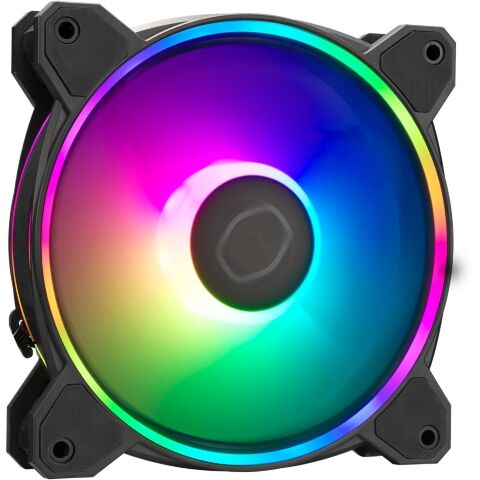 Кулер для корпуса CoolerMaster MF120 Halo 3in1 RGB (MFL-B2DN-213P2-R2) - Нулевой остаток (Feed)  - Нулевой остаток (Feed) 