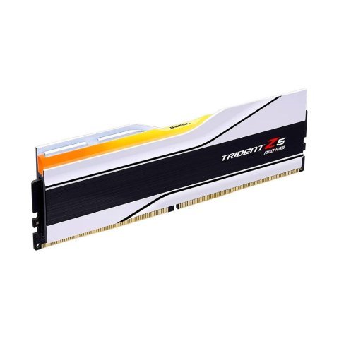 Модуль памяти для компьютера DDR5 64GB (2x32GB) 6000 MHz Trident Z5 Neo RGB Matte White G.Skill (F5-6000J3036G32GX2-TZ5NRW) - Нулевой остаток (Feed)  - Нулевой остаток (Feed) 