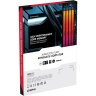 Модуль памяти для компьютера DDR5 16GB 7200 MHz Renegade RGB Black/Silver Kingston Fury (ex.HyperX) (KF572C38RSA-16)