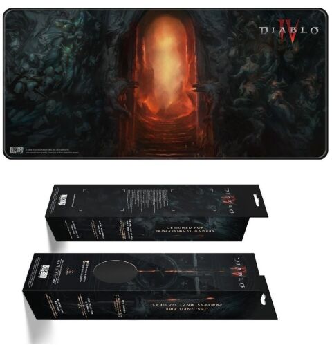 Килимок для миші ігрова поверхня Blizzard DIABLO IV 4 Gate of Hell Діабло XL (90*42 cm) -   -  