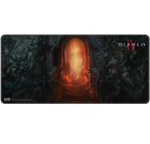 Килимок для миші ігрова поверхня Blizzard DIABLO IV 4 Gate of Hell Діабло XL (90*42 cm) -   -  