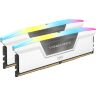 Модуль памяти для компьютера DDR5 32GB (2x16GB) 6000 MHz Vengeance RGB White Corsair (CMH32GX5M2B6000Z30W)
