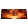 Килимок ігрова поверхня Blizzard World Of Warcraft Classic Cataclysm Deathwing Смертокрил XL Варкрафт (90*42 cm)