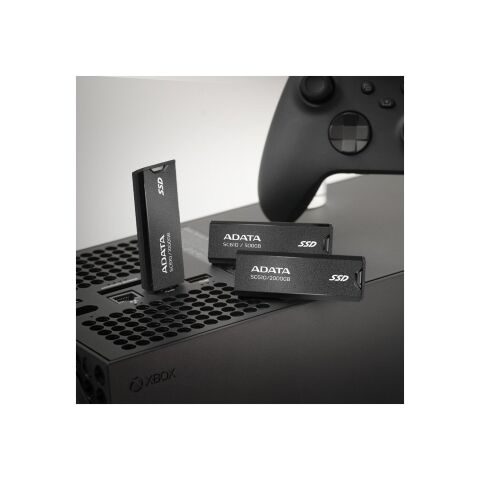 Накопитель SSD USB 3.2 1TB SD610 ADATA (SC610-1000G-CBK/RD) - Внутренние SSD  - Внутренние SSD 