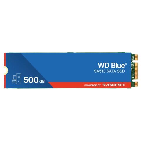 Накопитель SSD M.2 2280 500GB SA510 BLUE WD (WDS500G3B0B-00AXS0) - Внутренние SSD - Внутренние SSD