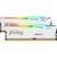 Модуль памяти для компьютера DDR5 64GB (2x32GB) 6000 MHz Beast White RGB Kingston Fury (ex.HyperX) (KF560C36BWEAK2-64) - Нулевой остаток (Feed)  - Нулевой остаток (Feed)