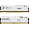Модуль памяти для компьютера DDR5 64GB (2x32GB) 6000 MHz Beast White Kingston Fury (ex.HyperX) (KF560C36BWEK2-64)
