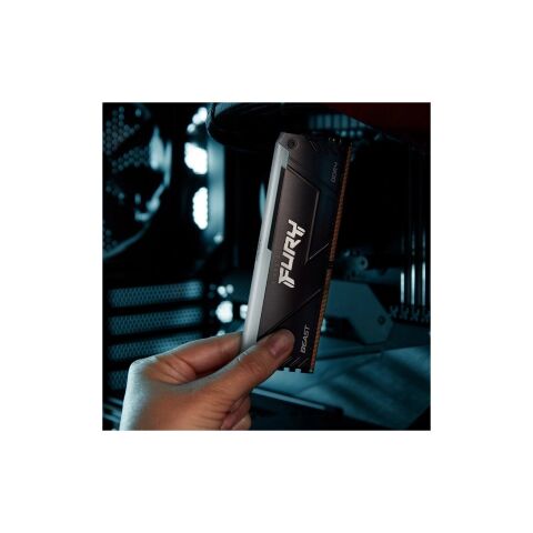 Модуль памяти для компьютера DDR4 32GB (2x16GB) 3200 MHz Beast RGB Black Kingston Fury (ex.HyperX) (KF432C16BB12AK2/32WP) - Модули памяти для компьютера - Модули памяти для компьютера
