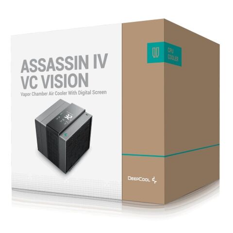 Кулер для процессора Deepcool Assassin IV VC VISION (R-ASN4-BKNVMD-G) - Нулевой остаток (Feed)  - Нулевой остаток (Feed) 