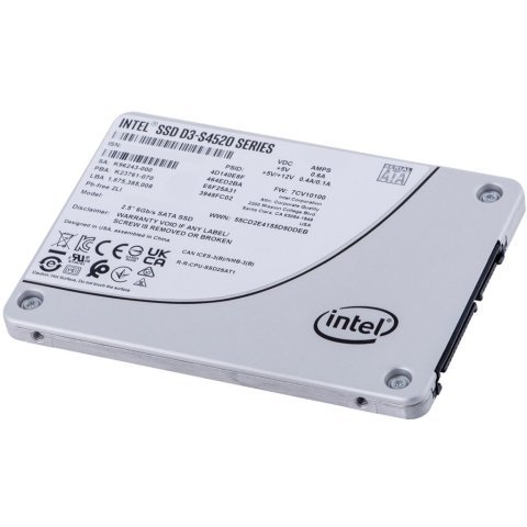 Накопитель SSD 2.5" 7.68TB D3-S4520 INTEL (SSDSC2KB076TZ01) - Нулевой остаток (Feed)  - Нулевой остаток (Feed)