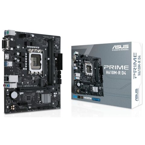 Материнская плата ASUS PRIME H610M-R D4-SI - Нулевой остаток (Feed)  - Нулевой остаток (Feed) 