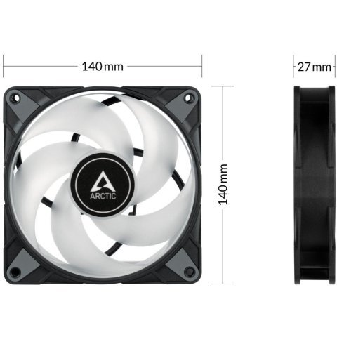 Кулер для корпуса Arctic P14 PWM PST A-RGB (3-fan pack ) (ACFAN00257A) - Нулевой остаток (Feed)  - Нулевой остаток (Feed)
