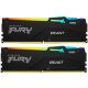 Модуль памяти для компьютера DDR5 32GB (2x16GB) 5600 MHz FURY Beast RGB Kingston Fury (ex.HyperX) (KF556C40BBAK2-32) - Нулевой остаток (Feed)  - Нулевой остаток (Feed) 