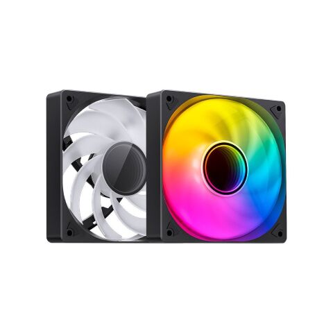 Кулер для корпуса JONSBO SL-120BR Black - Нулевой остаток (Feed) - Нулевой остаток (Feed)