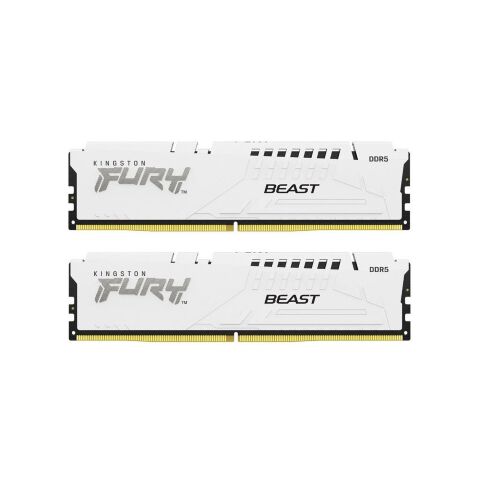 Модуль памяти для компьютера DDR5 32GB (2x16GB) 6000 MHz Beast White Kingston Fury (ex.HyperX) (KF560C36BWE2K2-32) - Модули памяти для компьютера - Модули памяти для компьютера