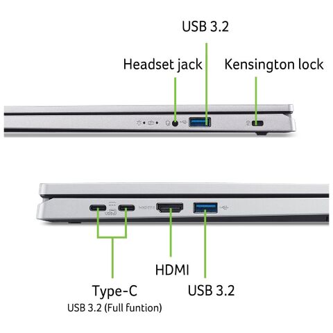 Ноутбук Acer Aspire Go AG15-72P (NX.JSVEU.008) - Ноутбуки  - Ноутбуки 